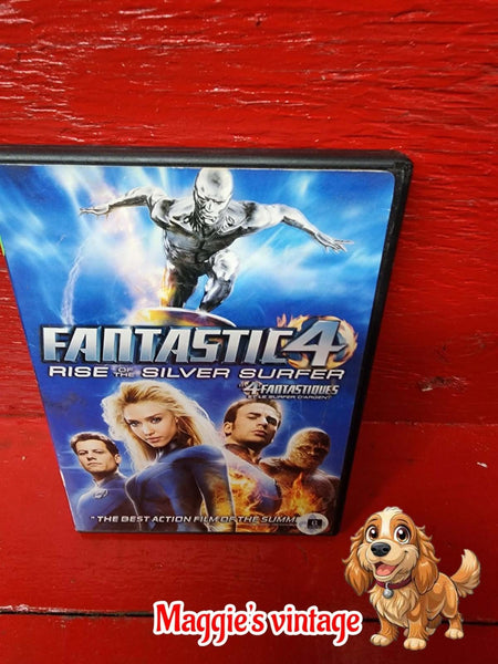 2007 -  DVD - FANTASTIC 4  RISE OF THE SILVER SURFER- * BILINGUE DISC LIKE NEW*