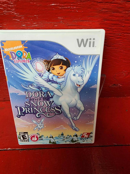 Dora Saves The Snow Princess (NintendoWii, 2008) CIB *DISC LIKE NEW!