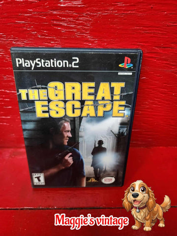 Great Escape - Sony Playstation 2  *CIB DISC LIKE NEW*
