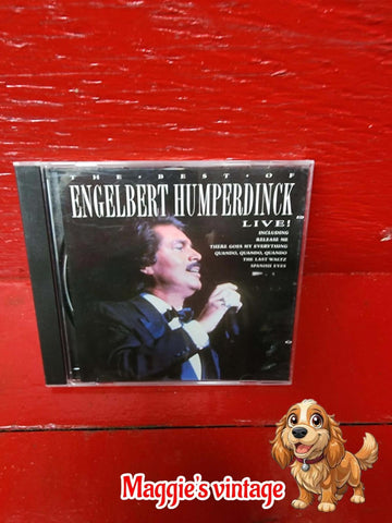 The Best Of Engelbert Humperdinck: Live, Engelbert Humperdinck,*DISC LIKE NEW*