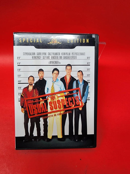 The Usual Suspects (DVD, 2009, Special Edition)(bilingue like new!)