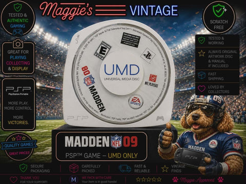 Madden NFL 09  Sony PSP Loose UMD ONLY TESTED