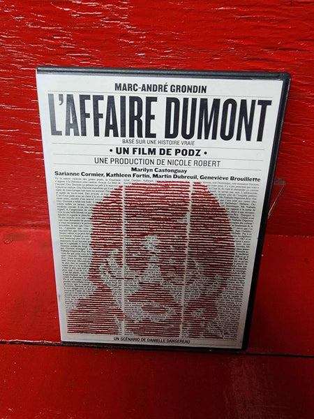 L'affaire Dumont DVD *BILINGUE - DISC LIKE NEW*