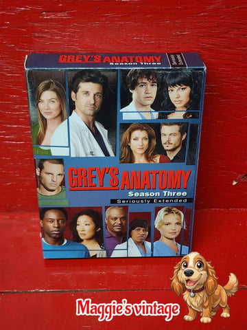 Grey's Anatomy: Season 3 DVD *DISC LIKE NEW*