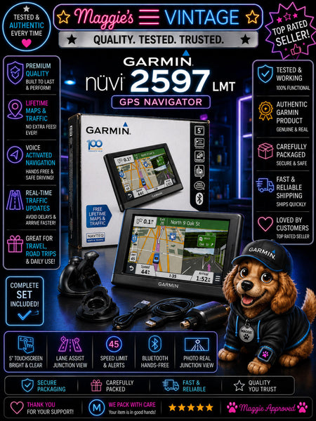 Garmin nüvi 2597LMT GPS FULLY TESTED OPEN BOX