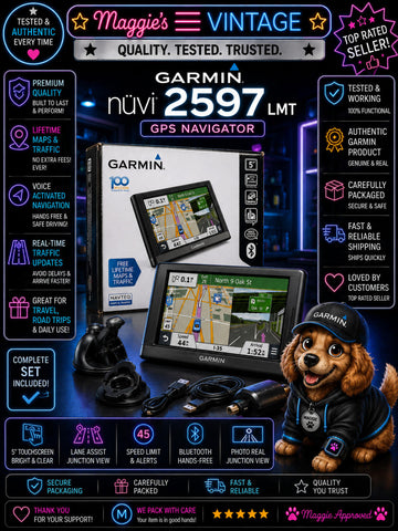 Garmin nüvi 2597LMT GPS FULLY TESTED OPEN BOX