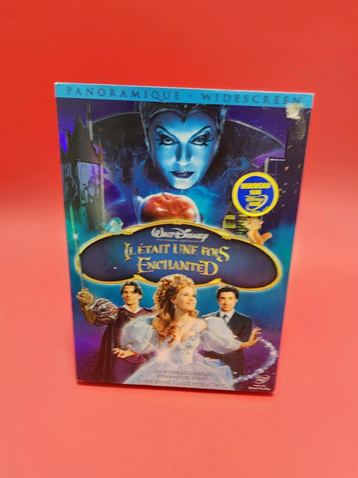 Enchanted (DVD, 2008, Widescreen) Bilingue like new!