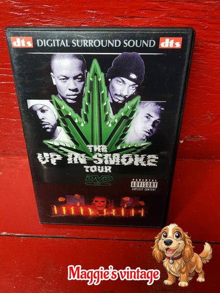 The Up In Smoke Tour (DVD,2000) Eminem, Snoop Dogg, Dr.Dre, Ice - DISC LIKE NEW