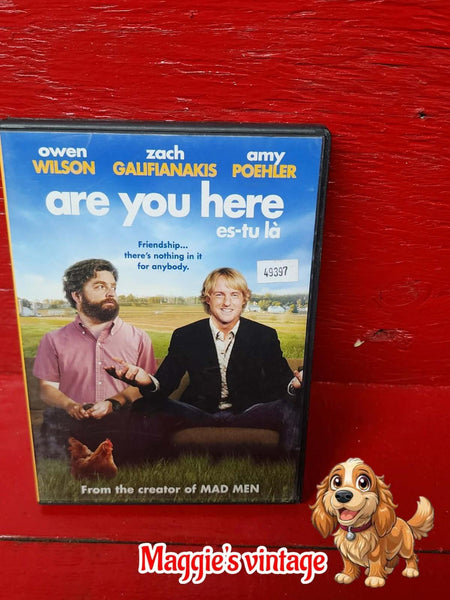Are You Here (Bilingual) DVD  *BILINGUE DISC LIKE NEW*