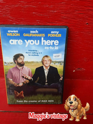 Are You Here (Bilingual) DVD  *BILINGUE DISC LIKE NEW*
