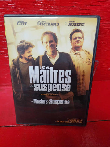 Les Maîtres Du Suspense DVD Stéphane Lapointe *BILINGUE - DISC LIKE NEW*