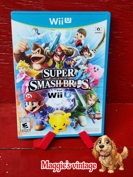 Super Smash Bros. - Nintendo Wii U - Complete In Box CIB *DISC LIKE NEW*