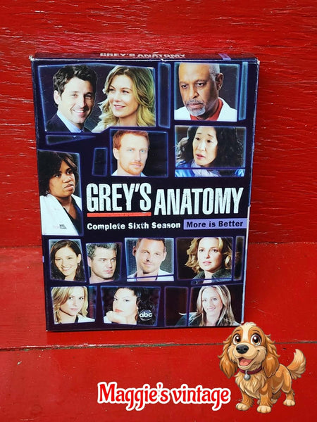 Grey's Anatomy: Season 6 DVD *DISC LIKE NEW*