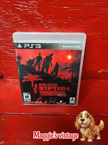 (LUP) Dead Island Riptide (PlayStation 3) *CIB DISC LIKE NEW*