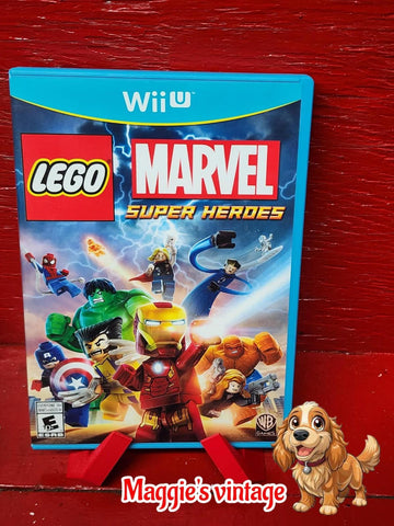 LEGO Marvel Super Heroes (Nintendo Wii U) No Manual DISC LIKE NEW