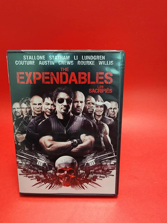 The Expendables (DVD, 2010) bilingue like new!