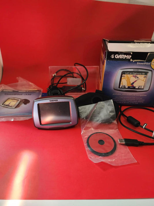 GARMIN StreetPilot C530 GPS Navigation System, & Accessories in Box Like new!!