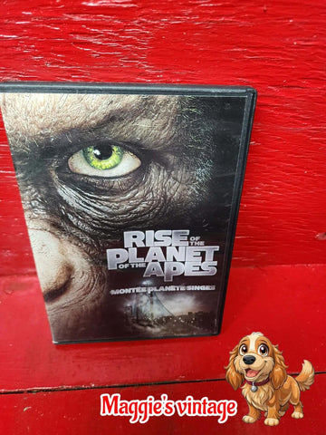Rise of the Planet of the Apes  (DVD, 2011) Canadian * BILINGUE  DISC LIKE NEW*