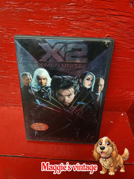 X2: X-Men United DVD 2003 * BILINGUE  DISC LIKE NEW*