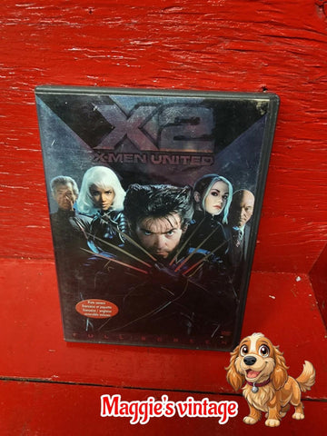 X2: X-Men United DVD 2003 * BILINGUE  DISC LIKE NEW*