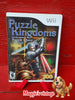 Puzzle Kingdoms Nintendo Wii 2009 *CIB COMPLETE DISC LIKE NEW*