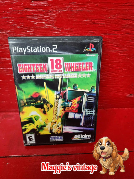 Eighteen 18-Wheeler American Pro Trucker (Sony PlayStation 2,  DISC LIKE NEW