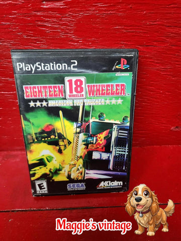 Eighteen 18-Wheeler American Pro Trucker (Sony PlayStation 2,  DISC LIKE NEW
