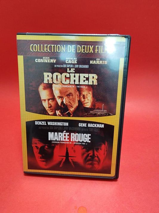 The Rock - Crimson Tide - Double Feature DVD Movie -bilingue like new!