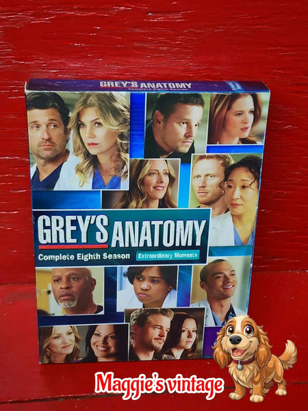 GREY'S ANATOMY: THE COMPLETE EIGHTH SEASON *DISC LIKE NEW*