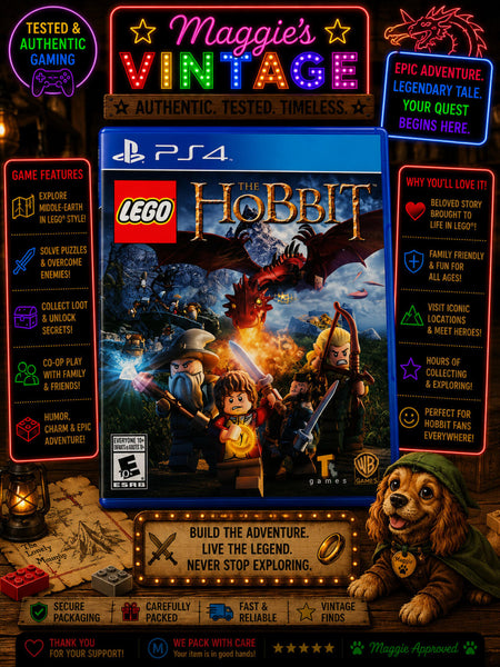LEGO The Hobbit (Sony PlayStation 4 PS4, ) CIB  Eng & Fr Manual DISC LIKE NEW