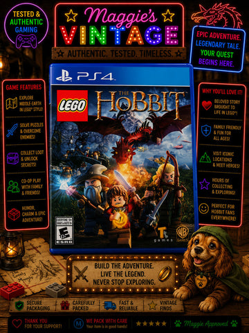 LEGO The Hobbit (Sony PlayStation 4 PS4, ) CIB  Eng & Fr Manual DISC LIKE NEW
