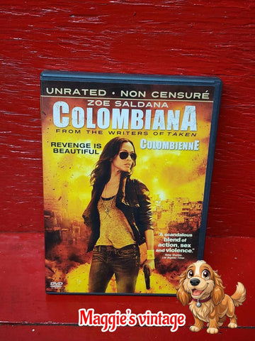 Colombiana (Unrated) Bilingual [DVD] *BILINGUE DISC LIKE NEW*