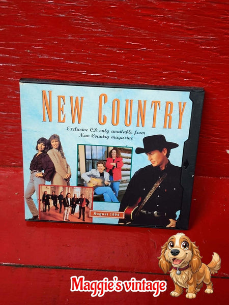 New Country August 1994 - New Country Magazine  - Music Audio CD *DISC LIKE NEW