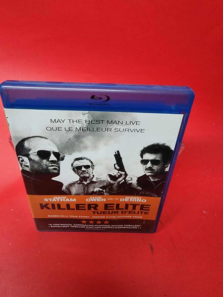 Killer Elite (Blu-ray, 2012, Canadian) Jason Statham  * BILINGUE  DISC LIKE NEW*