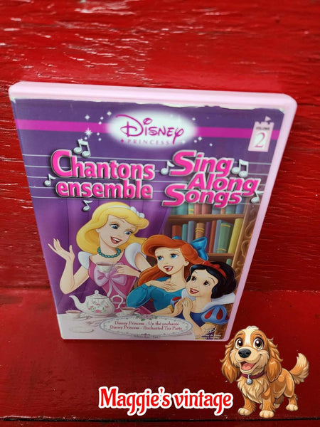 Sing-Along Songs V2 Disney Pri [DVD] *BILINGUE DISC LIKE NEW*