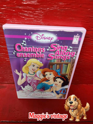 Sing-Along Songs V2 Disney Pri [DVD] *BILINGUE DISC LIKE NEW*