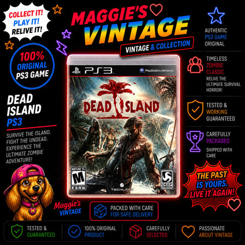 Dead Island (Sony PlayStation 3 PS3, 2011) CIB COMPLETE DISC LIKE NEW