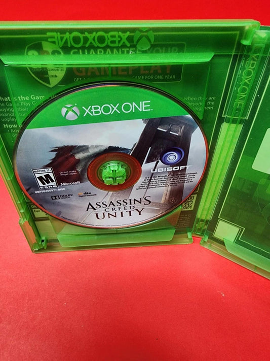 Assassin's Creed: Unity -- (Microsoft Xbox One, 2014) game  only no artwork