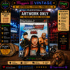 WWE Smackdown VS Raw 2008 (PS2, 2007) ARTWORK ONLY