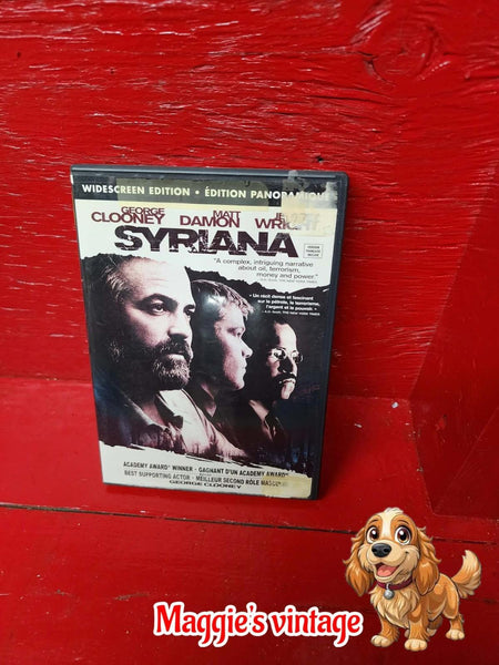 Syriana (DVD, 2005, Widescreen) *BILINGUE DISC LIKE NEW*