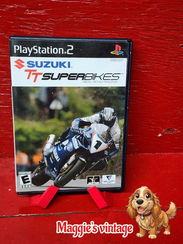 Suzuki TT Superbikes (Sony Playstation 2, 2005)  *CIB DISC LIKE NEW*