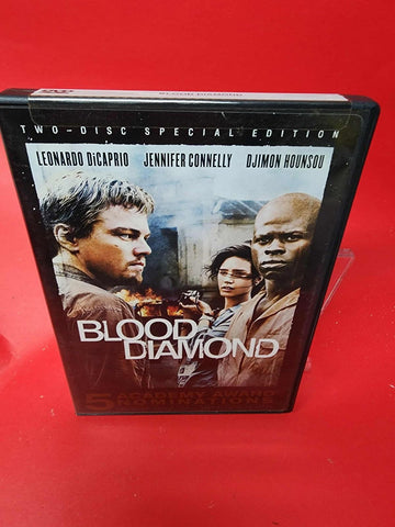 Blood Diamond (2006, 2-Disc, Widescreen) DVD *BILINGUE LIKE NEW*