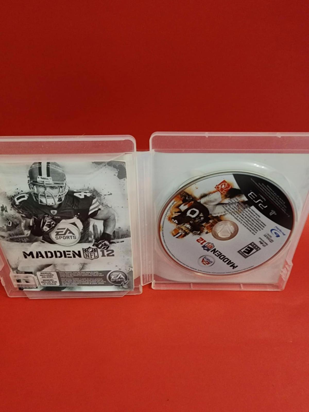 Madden NFL 12 (Sony PlayStation 3, 2011) - CIB Complete w/ Manual, Very good