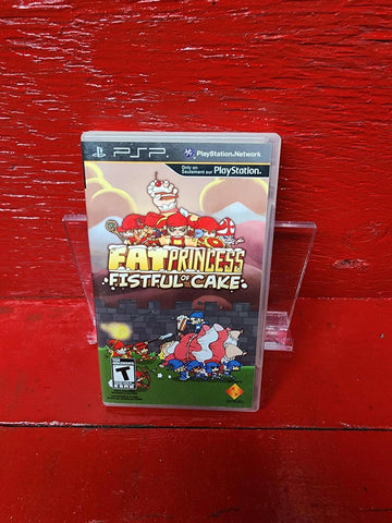Fat Princess Fistful of Cake PSP COMPLETE CIB