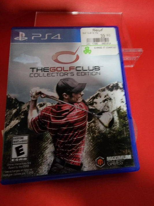 Golf Club Collector's Edition - CIB - PS4 Game Like new!