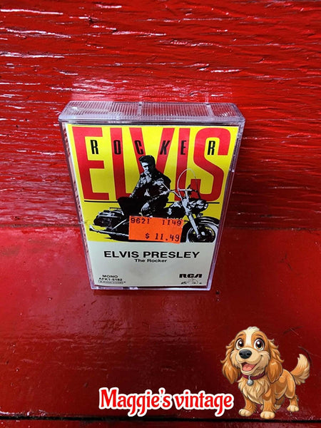 ELVIS PRESLEY Cassette Tape ~ THE ROCKER ~ AFK1-5182 ~ 1984 RCA Records