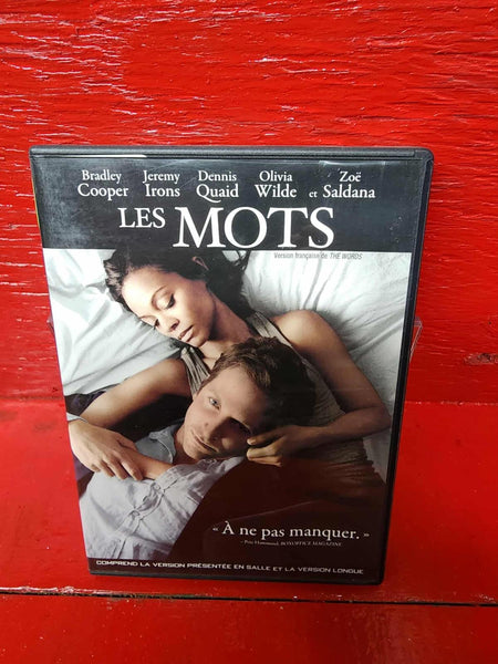 The Words (DVD, 2012, Canadian) *BILINGUE DISC  LIKE NEW*