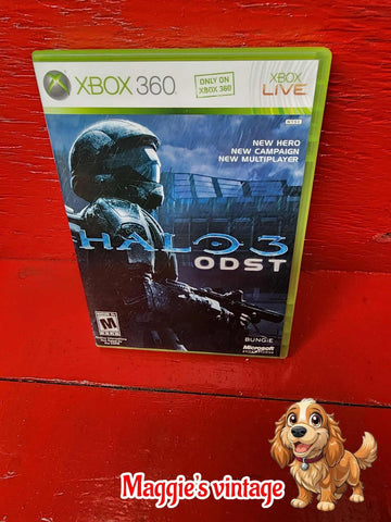 Halo 3: ODST (Microsoft Xbox 360) XBOX 360 *CIB DISC LIKE NEW*