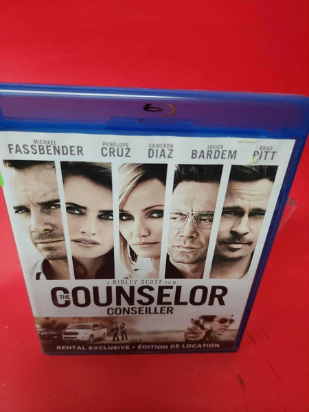 The Counselor (Blu-Ray, 2013)*BILINGUE CD LIKE NEW*