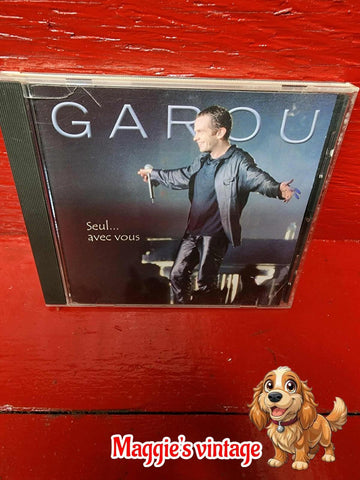 Garou - Seul Avec Vous CD 2001 Live Concert Columbia*DISC LIKE NEW*